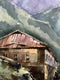 Original art for sale at UGallery.com | Brown House by Rashid Kulbatyrov | $375 | watercolor painting | 10.6' h x 15.7' w | thumbnail 2