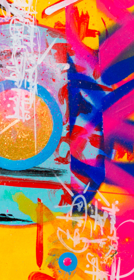 Song of the Stars  Part 2 by René Serrano Rodríguez |  Closeup View of Artwork 