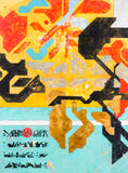 Original art for sale at UGallery.com | Warrior September 09 2026 by René Serrano Rodríguez | $1,900 | acrylic painting | 39' h x 29' w | thumbnail 1