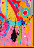 Original art for sale at UGallery.com | Tropical Observatory May 19 2026 by René Serrano Rodríguez | $2,050 | mixed media artwork | 47' h x 31' w | thumbnail 4