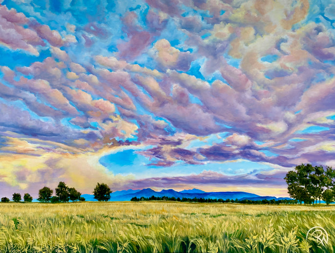 Blue Window Artist Blue Window by Renee Noel - acrylic painting | UGallery