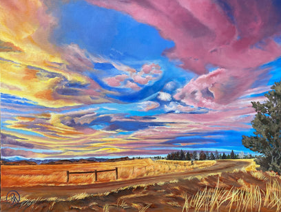 Cotton Candy Skies by Renee Noel | Artwork Main Image
