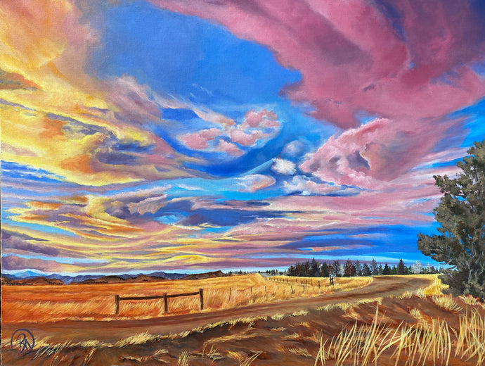 Cotton Candy Skies by Renee Noel |  Artwork Main Image 