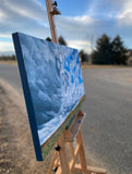 Original art for sale at UGallery.com | Disperse by Renee Noel | $3,475 | acrylic painting | 24' h x 48' w | thumbnail 2