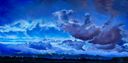  Main image of artist Renee Noel's artwork titled Purple Haze 