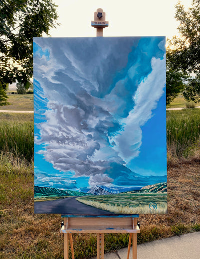 Uplifting by Renee Noel |  Context View of Artwork 