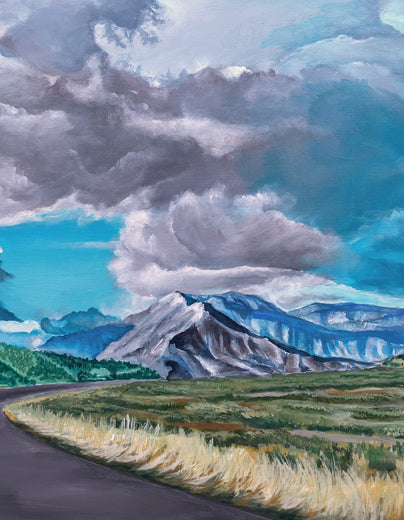 Uplifting by Renee Noel |   Closeup View of Artwork 