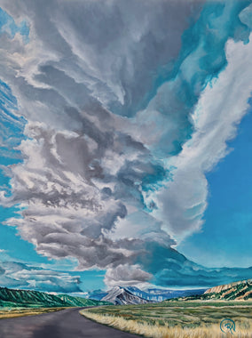 Original art for sale at UGallery.com | Uplifting by Renee Noel | $4,600 | acrylic painting | 48' h x 36' w