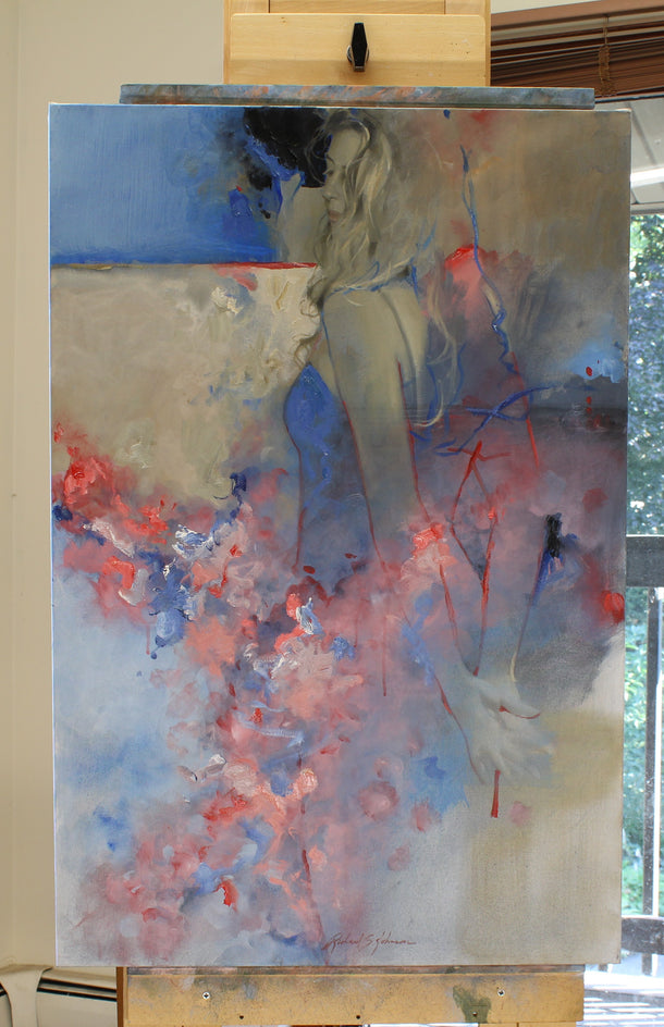 Blue Coral by Richard Johnson |  Context View of Artwork 