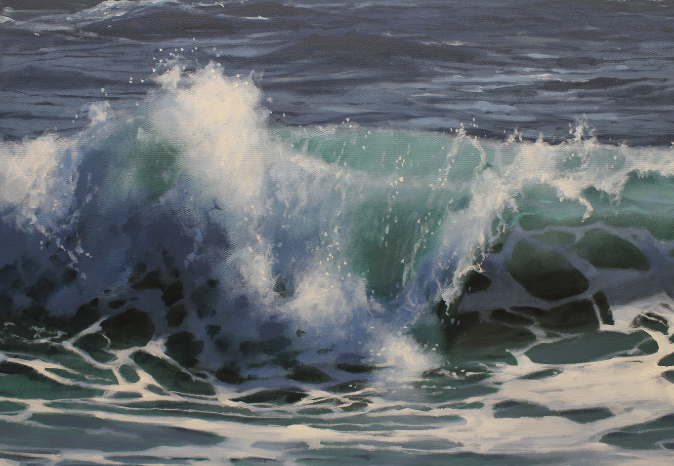 Awakening by Richard Johnson |  Closeup View of Artwork 