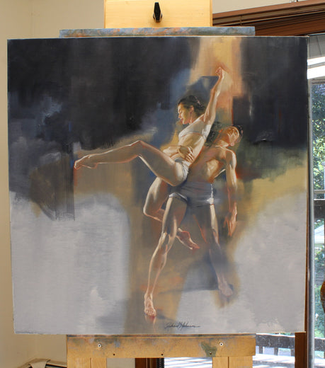 Embrace by Richard Johnson |  Context View of Artwork 