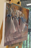 Original art for sale at UGallery.com | Of Air and Light by Richard Johnson | $5,175 | oil painting | 24' h x 30' w | thumbnail 2