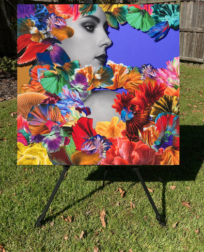 Colortique No. 3 by Rick "Marlowe" Schneider |  Context View of Artwork 