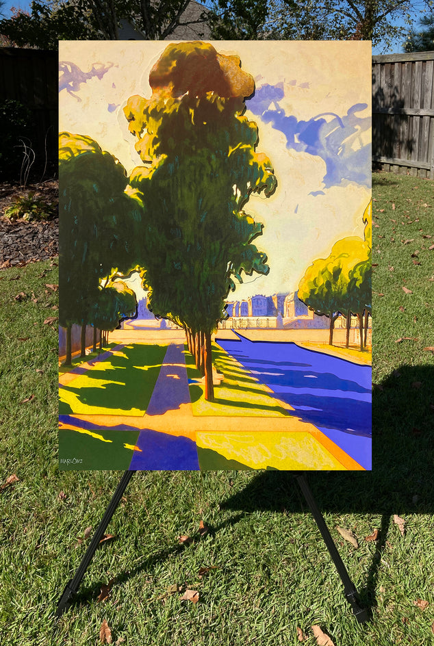 On the Boulevard by Rick "Marlowe" Schneider |  Context View of Artwork 