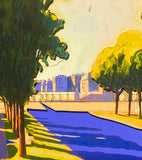 Original art for sale at UGallery.com | On the Boulevard by Rick 