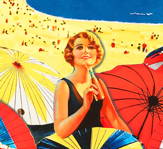 Sunday Afternoon by Rick "Marlowe" Schneider |   Closeup View of Artwork 