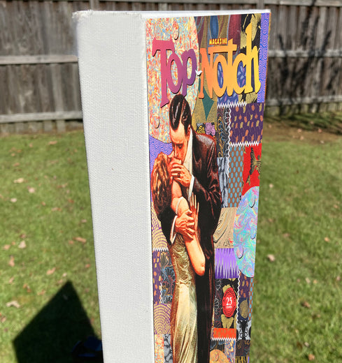 Top Notch by Rick "Marlowe" Schneider |  Side View of Artwork 