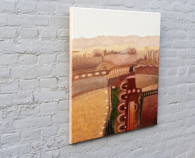 Far Away Places by Rob van Hoek |  Side View of Artwork 