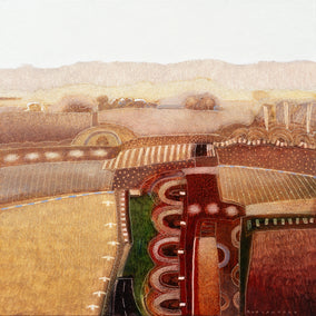 Original art for sale at UGallery.com | Far Away Places by Rob van Hoek | $1,950 | oil painting | 27.5' h x 27.5' w