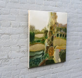 Original art for sale at UGallery.com | Forest and Field by Rob van Hoek | $1,850 | oil painting | 23.6' h x 23.6' w | thumbnail 2