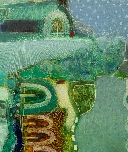 Here There and Everywhere by Rob van Hoek |   Closeup View of Artwork 