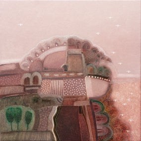 Original art for sale at UGallery.com | Listen to the Winds of Heaven by Rob van Hoek | $3,050 | oil painting | 35.4' h x 35.4' w