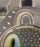 Original art for sale at UGallery.com | The Full Moon Is Still up There by Rob van Hoek | $1,100 | oil painting | 19.7' h x 19.7' w | thumbnail 4