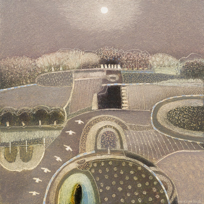 The Full Moon Is Still up There by Rob van Hoek | Artwork Main Image