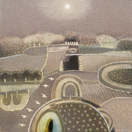 The Full Moon Is Still up There by Rob van Hoek |  Artwork Main Image 