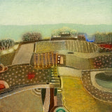 Original art for sale at UGallery.com | The Seasons and the Weather by Rob van Hoek | $1,100 | oil painting | 19.7' h x 19.7' w | thumbnail 1