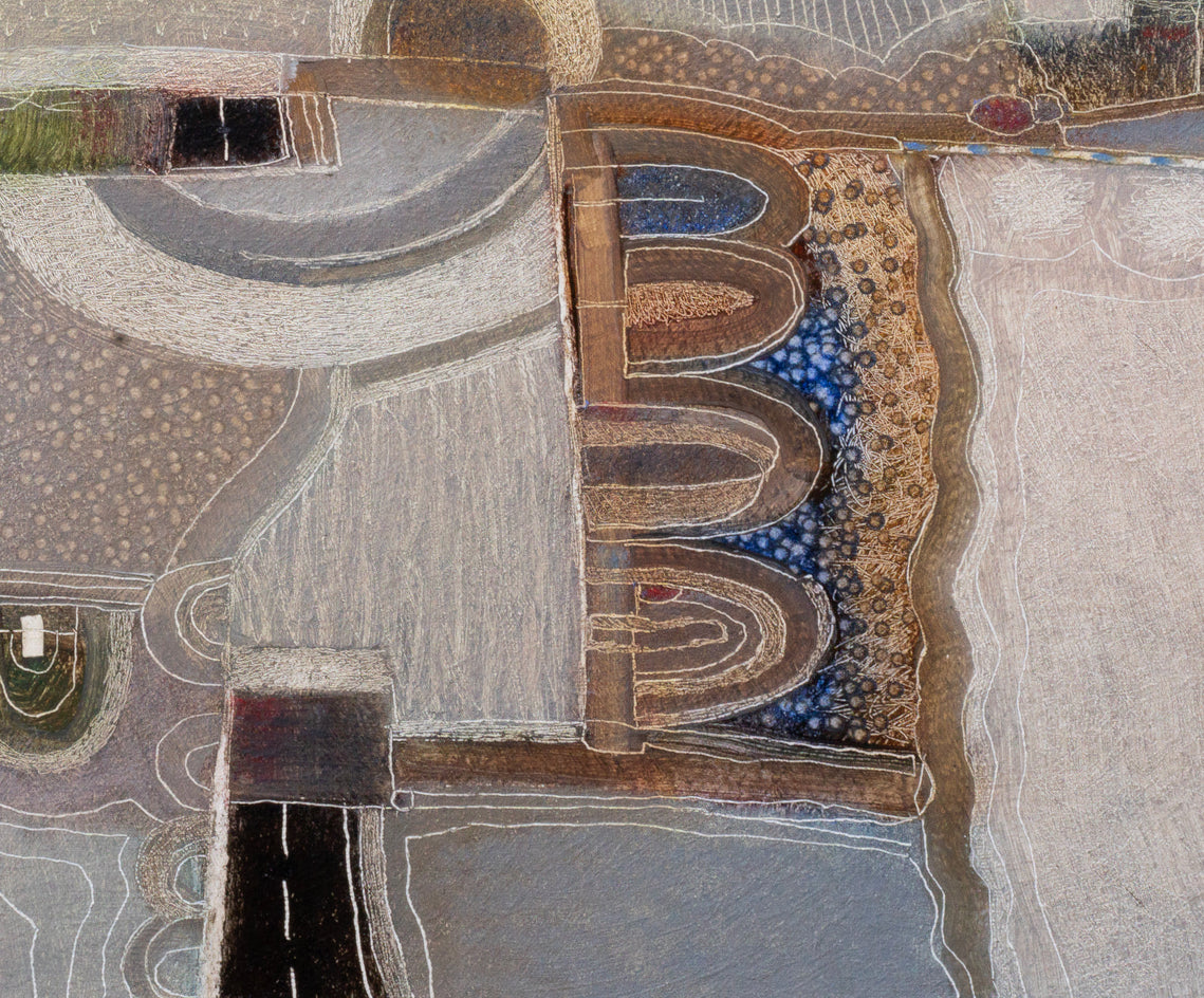 Was There Such a Night by Rob van Hoek |  Closeup View of Artwork 