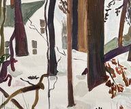 Original art for sale at UGallery.com | A Disappearance by Robert Hofherr | $975 | acrylic painting | 22' h x 28' w | thumbnail 4