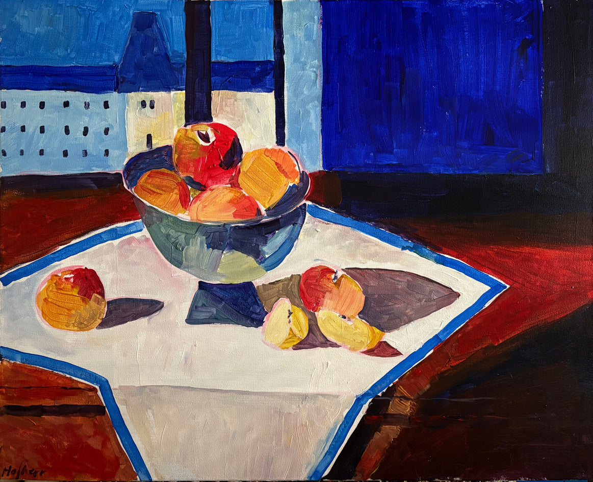 Apples on a Table by Robert Hofherr |  Artwork Main Image 