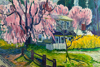  Main image of artist Robert Hofherr's artwork titled Azalea and Dogwood 