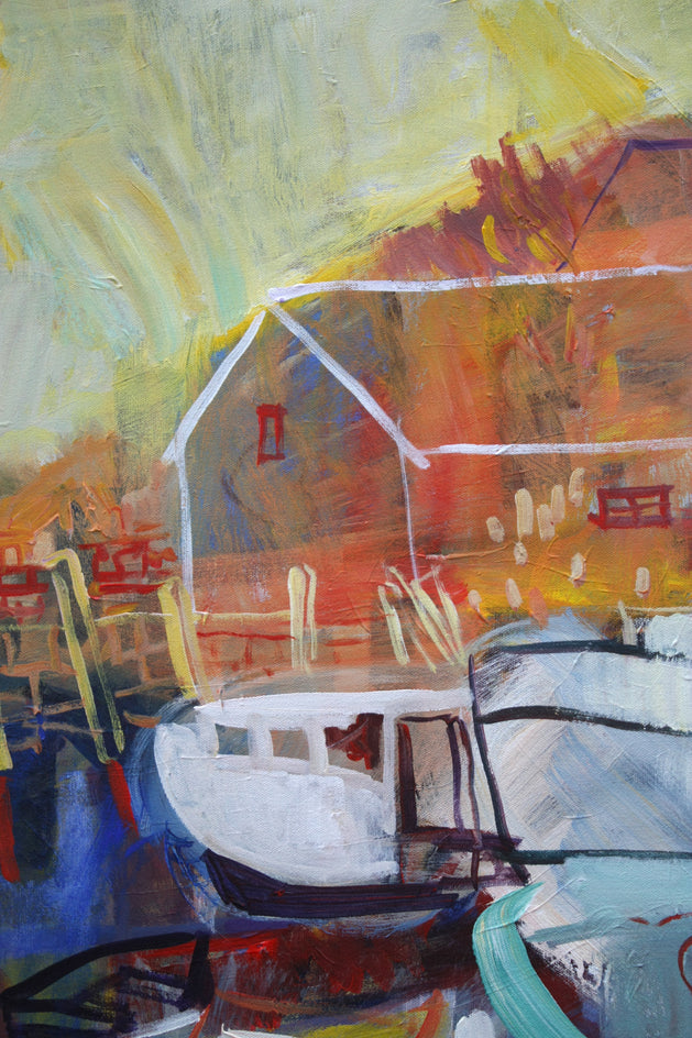Cape Ann by Robert Hofherr |  Closeup View of Artwork 