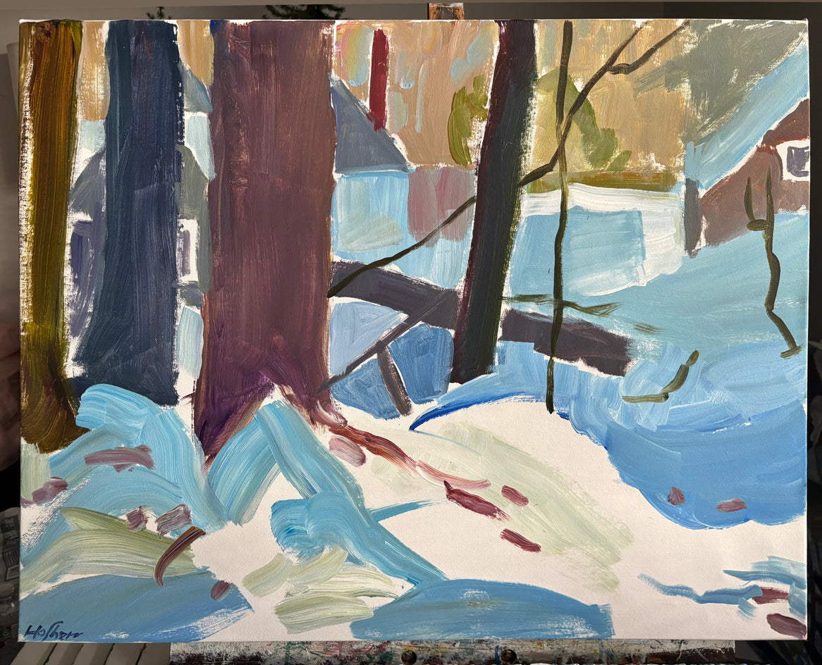 Colors of Winter by Robert Hofherr |  Context View of Artwork 