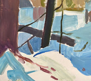 Original art for sale at UGallery.com | Colors of Winter by Robert Hofherr | $1,025 | acrylic painting | 24' h x 30' w | thumbnail 4