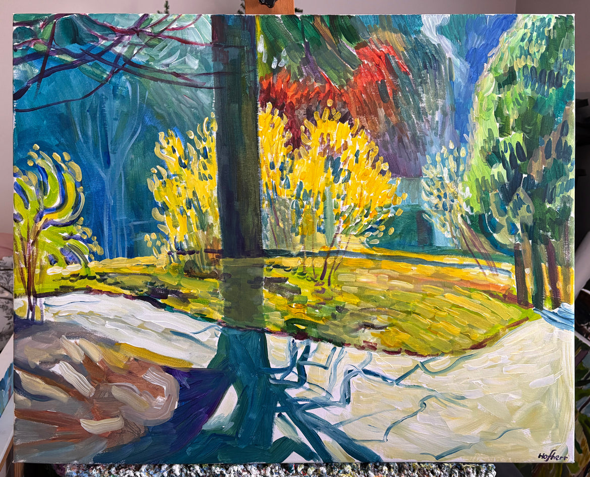 Daybreak by Robert Hofherr |  Context View of Artwork 