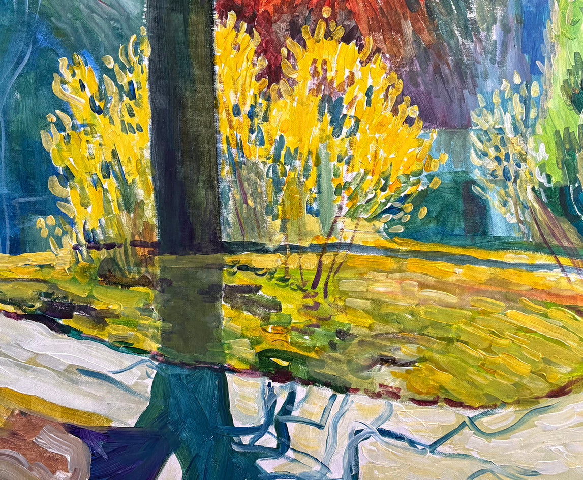 Daybreak by Robert Hofherr |  Closeup View of Artwork 