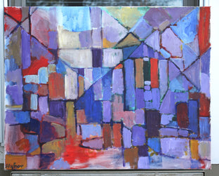 Derelict Cottages by Robert Hofherr |  Context View of Artwork 