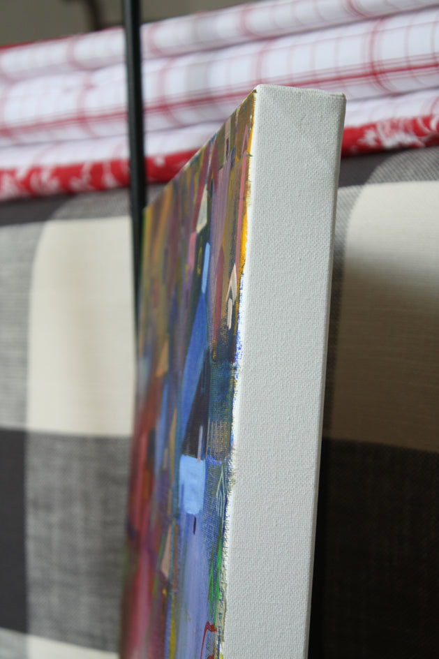 Destination Unknown by Robert Hofherr |  Side View of Artwork 