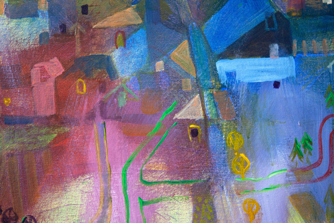 Destination Unknown by Robert Hofherr |  Closeup View of Artwork 