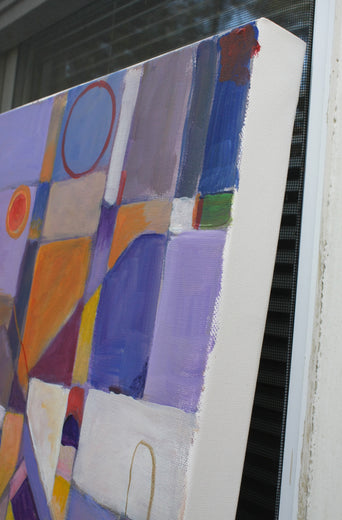 Do Not Hurry! by Robert Hofherr |  Side View of Artwork 