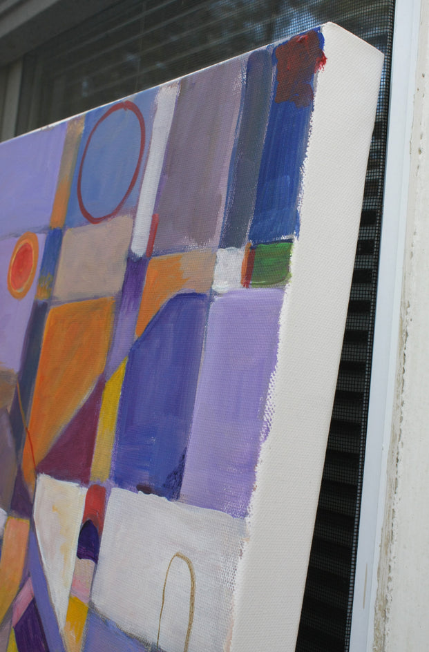 Do Not Hurry! by Robert Hofherr |  Side View of Artwork 