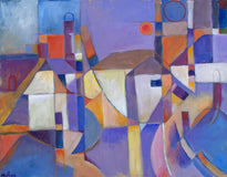 Original art for sale at UGallery.com | Do Not Hurry! by Robert Hofherr | $1,375 | acrylic painting | 22' h x 28' w | thumbnail 1