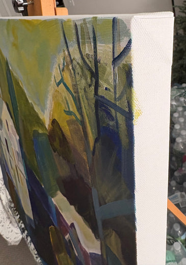 Duality by Robert Hofherr |  Side View of Artwork 