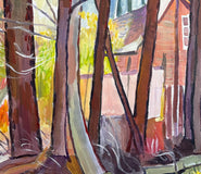 Original art for sale at UGallery.com | Earth Tones by Robert Hofherr | $1,000 | acrylic painting | 24' h x 30' w | thumbnail 4