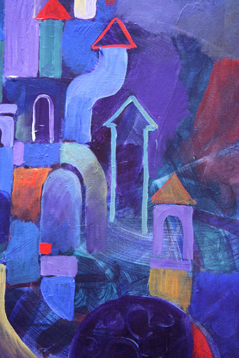 Eye of the Moon by Robert Hofherr |   Closeup View of Artwork 