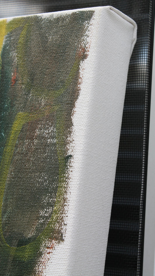 Family Ties by Robert Hofherr |  Side View of Artwork 