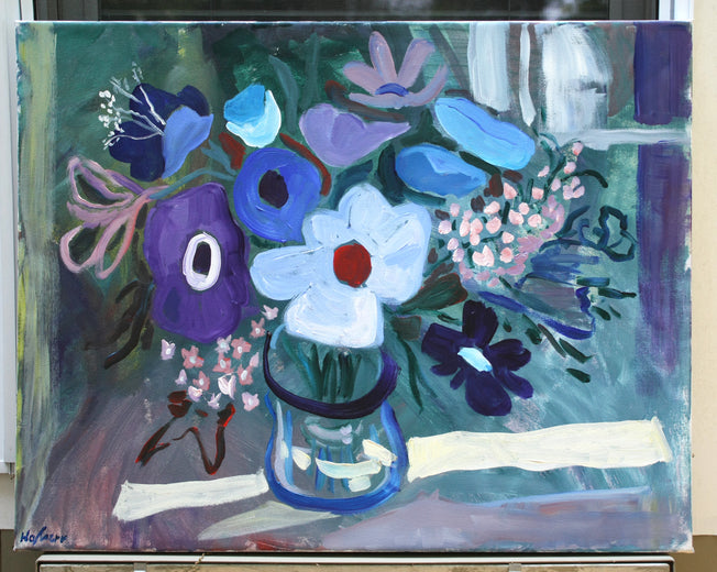 Floral by Robert Hofherr |  Context View of Artwork 